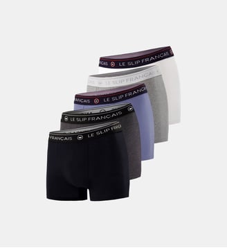 Lot de 5 boxers en coton Le Slip Francais