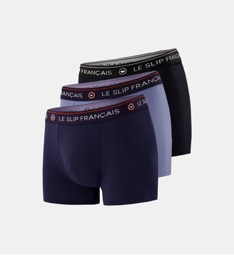 Lot de 3 boxers en coton Le Slip Francais