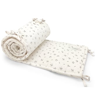 Tour de lit - Babyshower - Blanc
