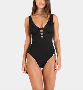 Maillot de bain 1 pièce Amika - Livia - Noir