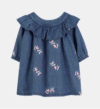 Robe en jean clair - Billieblush - Bleu
