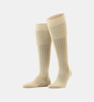 Mi-bas Milano Coton (biologique) - Falke - Beige