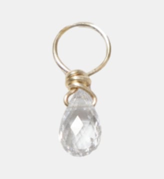 Pendentif Mia - Or 750‰ - Saphir blanc YAY Paris