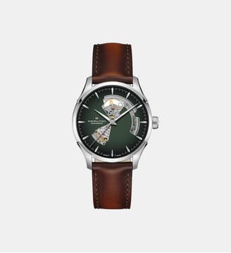 Montre automatique Jazzmaster Vert H32675560 - Hamilton - Argenté