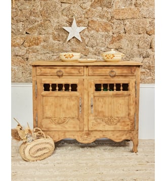 Buffet en bois Gilbert N°1643- Produit chiné - Debongout - Bois clair
