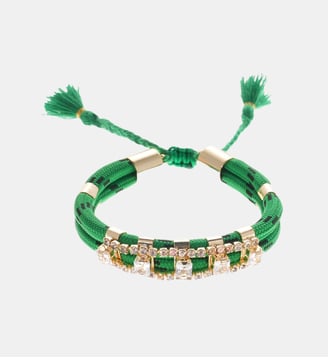 Bracelet réglable coloré IAGO - Hipanema - Vert