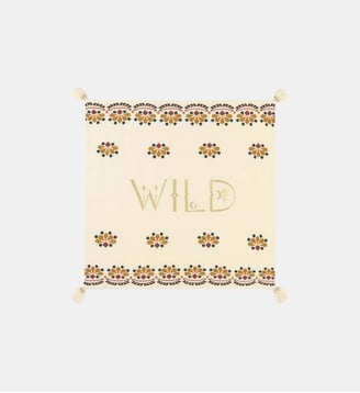 Foulard medium avec broderies OCAMPO - Wild - Écru