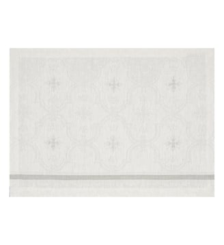 Set de table Armoiries - Le Jacquard Francais - Blanc