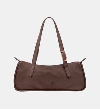 Sac porté épaule L - Looong - Longchamp - Moka