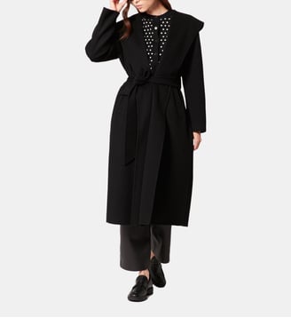 Manteau Mystere - Zapa - Noir