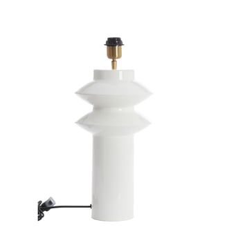 Pied de lampe - Light & Living - Blanc