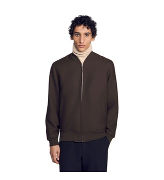WOVEN JACKET:. Sandro