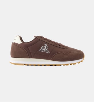 Sneakers retro-running en textile et suede Astra Le Coq Sportif