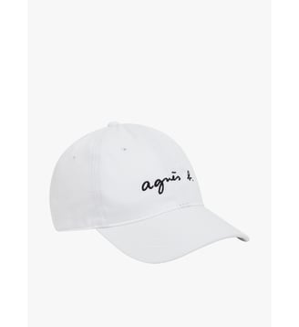 Casquette brodée "agnès b." - Agnès b. - Blanc