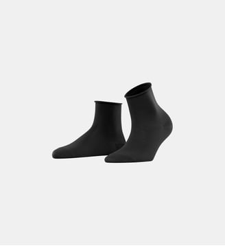 Chaussettes Courtes Cotton Touch Coton - Falke - Noir basic