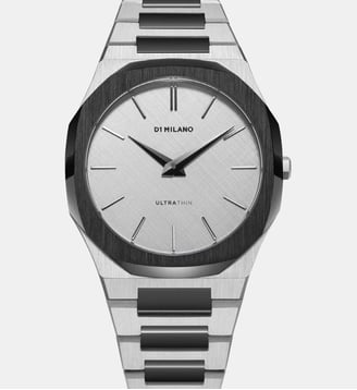 Montre Ultra thin Argenté A-UTBU06 - D1 Milano - Argent