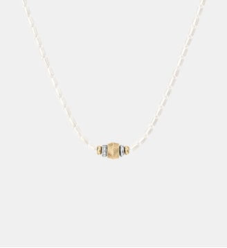 Collier  Harlow Blanc JF04992998 - Fossil - Blanc, doré et argenté