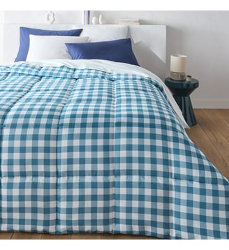 Couette synthétique - La Redoute Interieurs - Carreaux bleu
