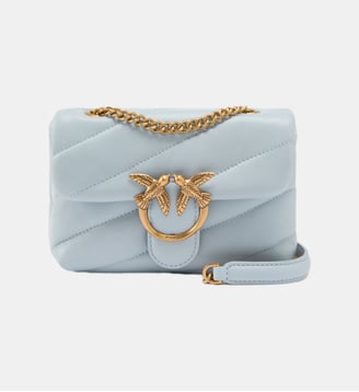 Sac bandoulière baby love bag puff maxi quilt - Pinko - Bleu ciel
