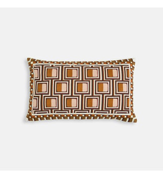 Housse de coussin rectangulaire, coton - La Redoute Interieurs - Multicolore