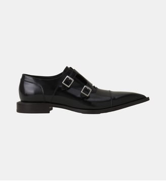 Monk En Cuir Brillant - Lanvin - Noir