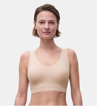 Brassière coques v neck seconde peau Chantelle