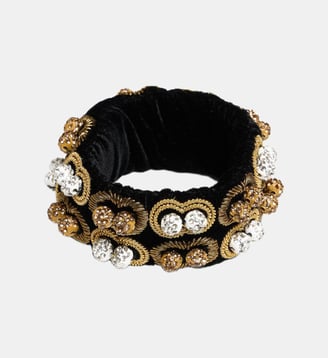 Tesoro Double Bracelet Solid Black - La DoubleJ - Noir