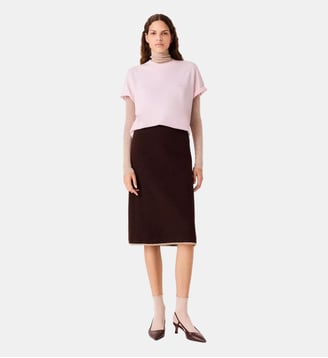 T-shirt Maje x Céline Dion - Maje - Rose pâle