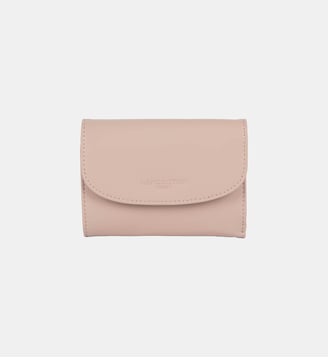 Portefeuille à rabat Paris - Lancaster - Beige nude