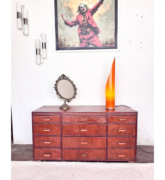 Meuble de métier Fernand N°90- Produit chiné - Debongout - Bois