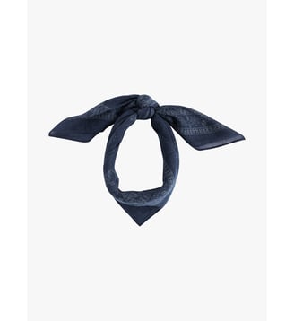 bandana Pablito en laine - Agnès b. - Bleu persan