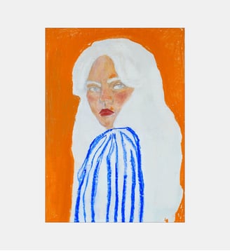 Poster   Portrait illusion - Fiona Alberte - Poster & Frame - Multicolore