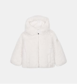 Doudoune bébé en fausse fourrure Misha - Jott - Blanc