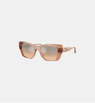 Lunettes de soleil Carré MK2270U Tokyo - Michael Kors - Marron clair transparent
