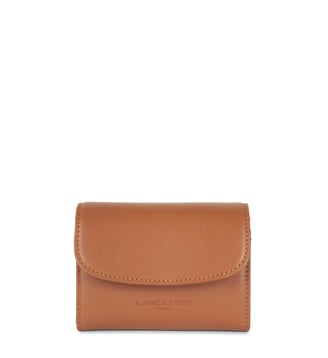 Porte-monnaie Paris cuir lisse - Lancaster - Camel
