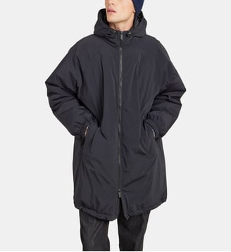 parka à capuche - Agnès b. - Noir