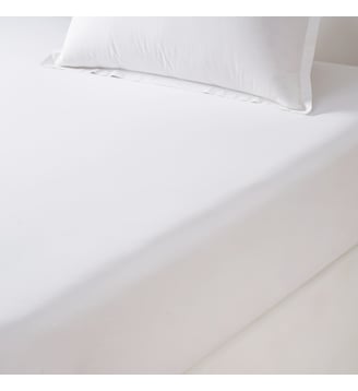 Drap housse en percale de coton Desforges