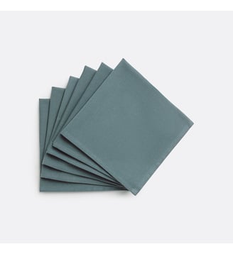 Lot de 6 serviettes de table anti-tache La Redoute Interieurs