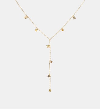 Collier  Jane Doré CO01-864-U - Pd Paola - Bleu et rouge