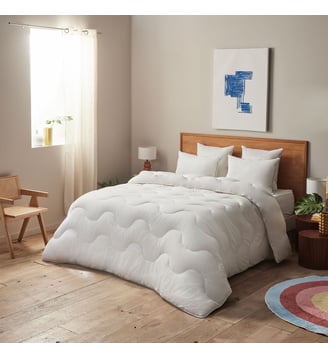 Couette Lovely Night - Chaude - Dunlopillo - Blanc