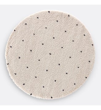 Tapis rond à pois style berbère La Redoute Interieurs