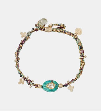 Bracelet à pierre tourmalines - KASHA - Gerard Darel - Argent