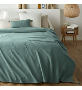 Dessus de lit gaze de coton La Redoute Interieurs