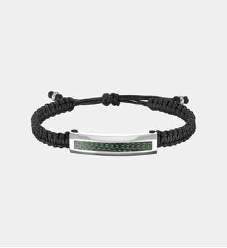 Bracelet souple sur cordon Léon en Acier 316L - Phebus - Acier