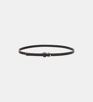 Ceinture en cuir avec mini clous 1 cm Pinko
