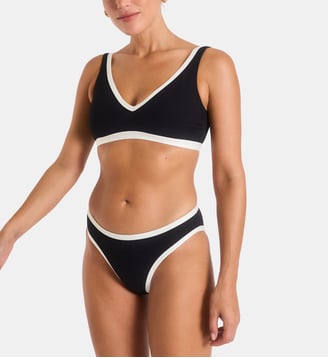 Bas de maillot culotte Reine - Livia - Noir