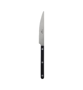 Couteau de table, Bistrot Vintage - Sabre - Noir