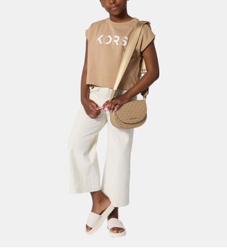 T-shirt manches courtes - Michael Kors Kids - Chamois