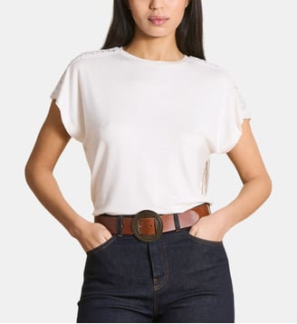 T-shirt manches courtes - La Fée Maraboutée - Blanc
