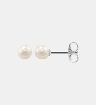 Clous d'oreilles perles grand - Thomas Sabo - Argent